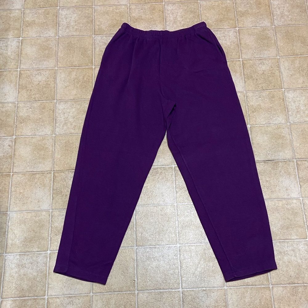 Bechamel Vibrant Purple Pants Size L